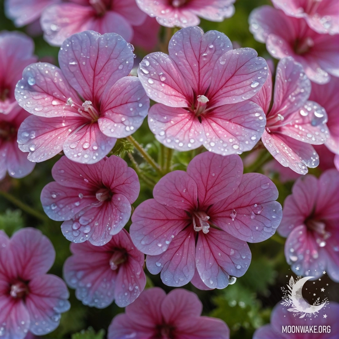 Яркий зелено-голубой гербера, украшенный каплями росы и блестящими стразами, озарённый мягким солнечным светом.