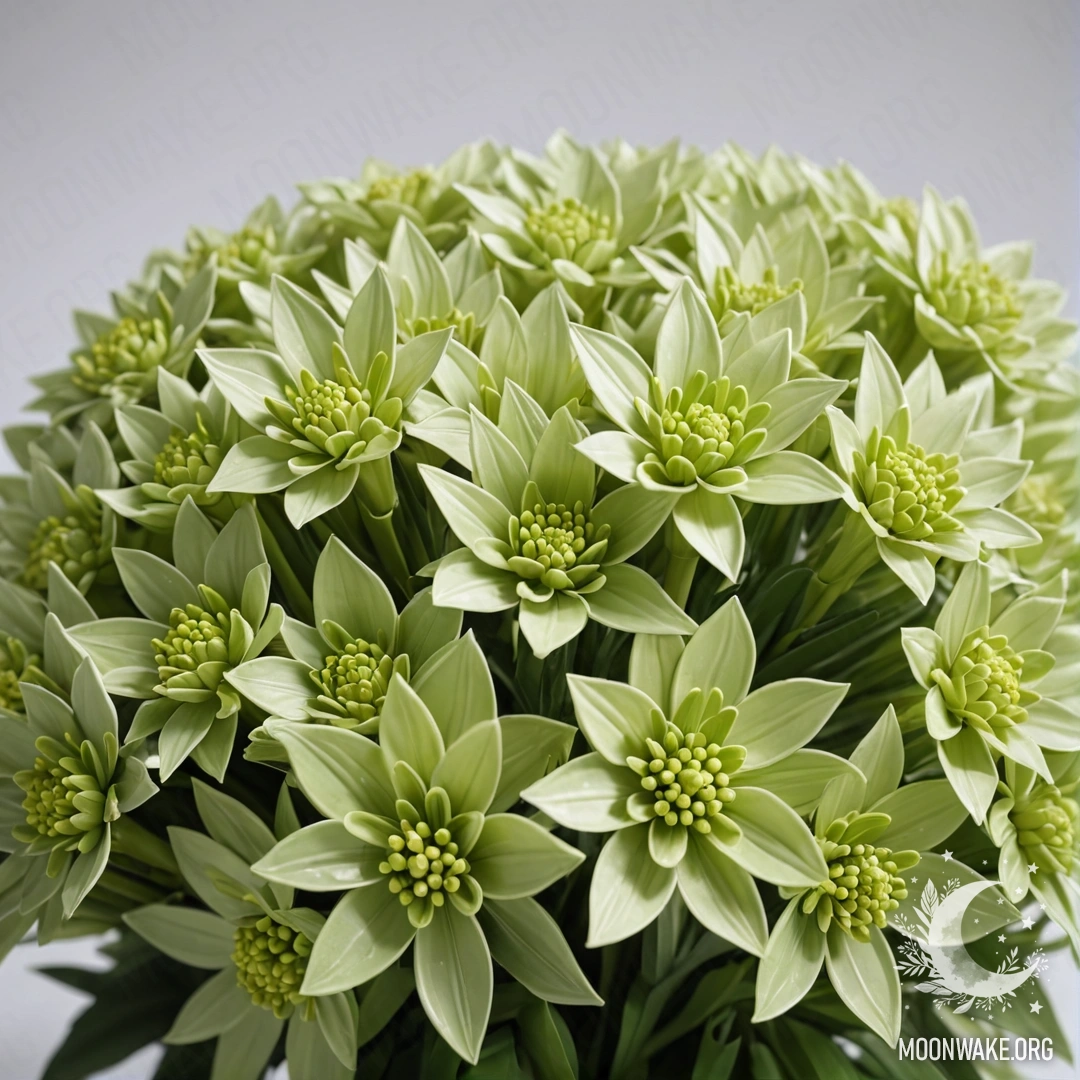 Пластиковый цветок ярких цветов и элегантной формы.