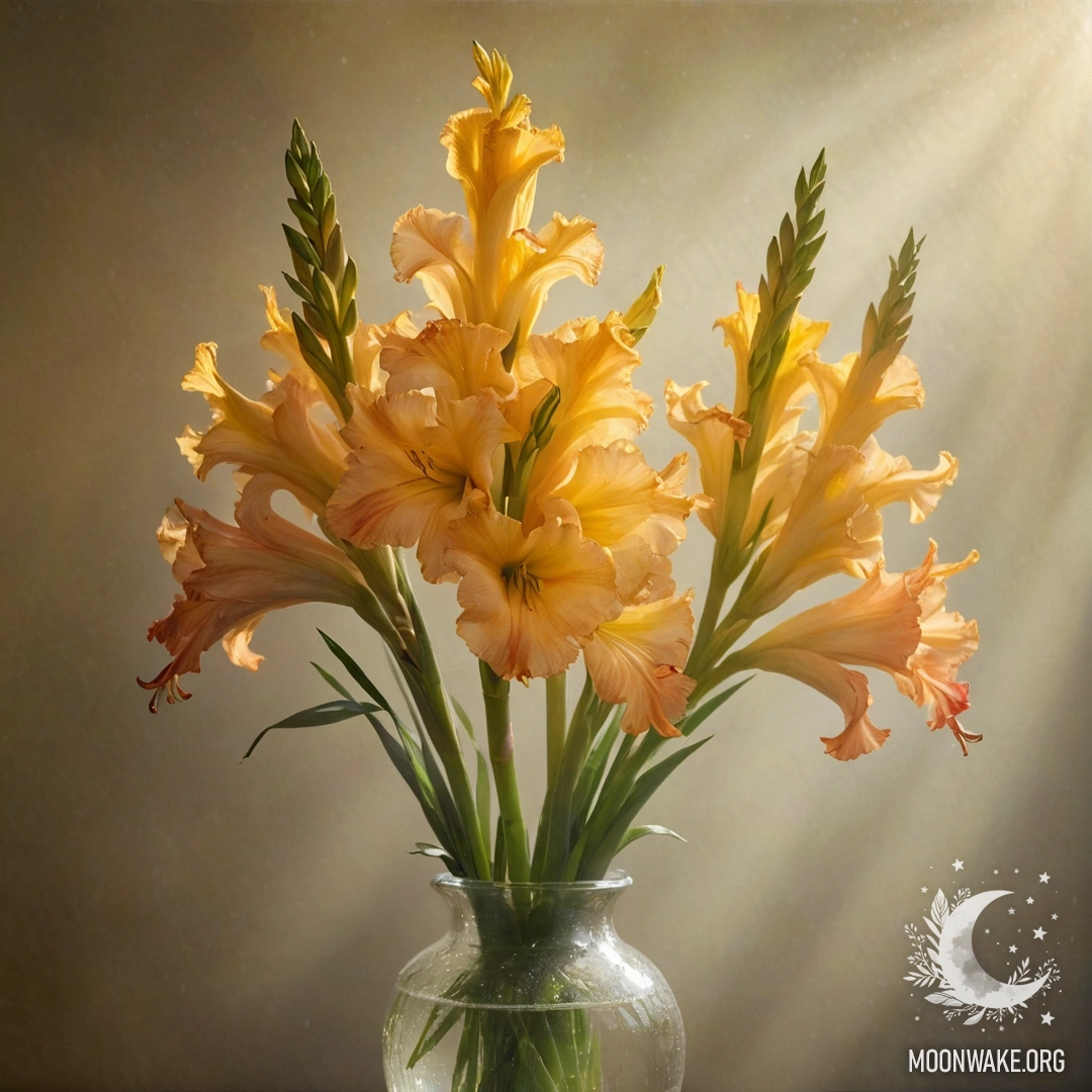 Минималистичное оформление ромашек в морозном вазе кофейного цвета.