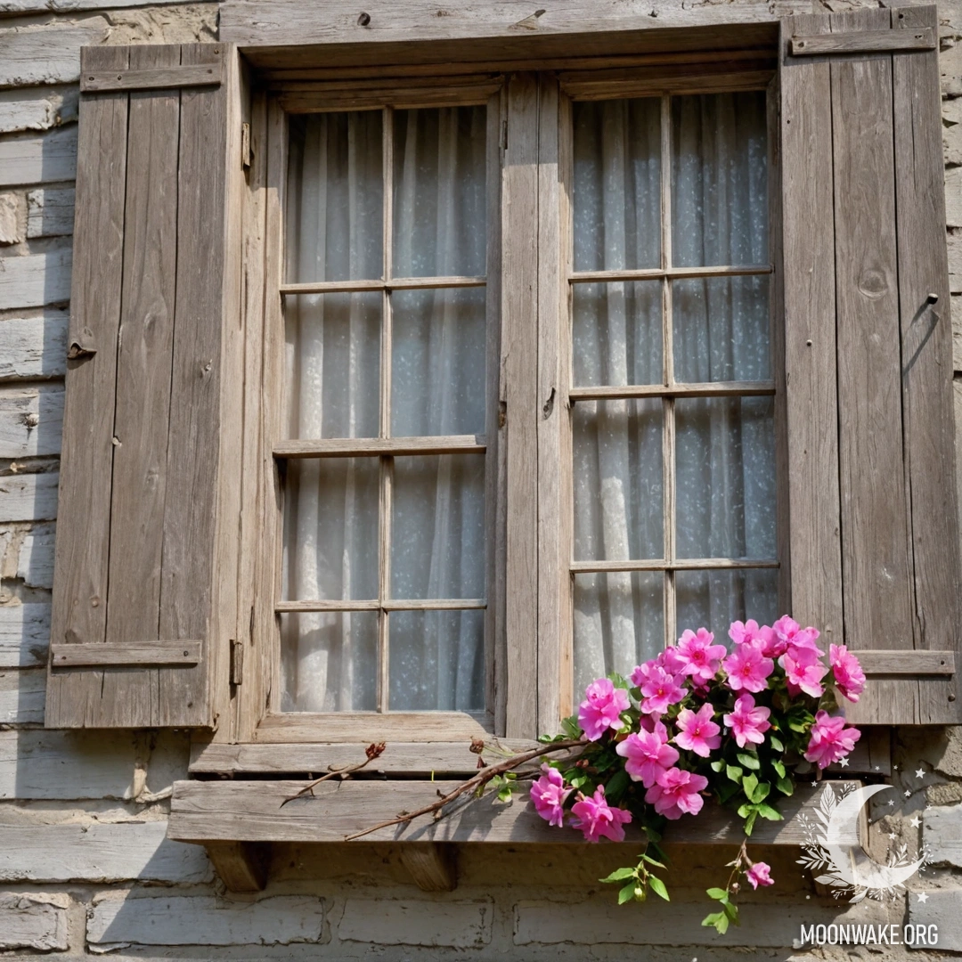 Деревянный стол с банкой цветов на фоне мягкого боке.