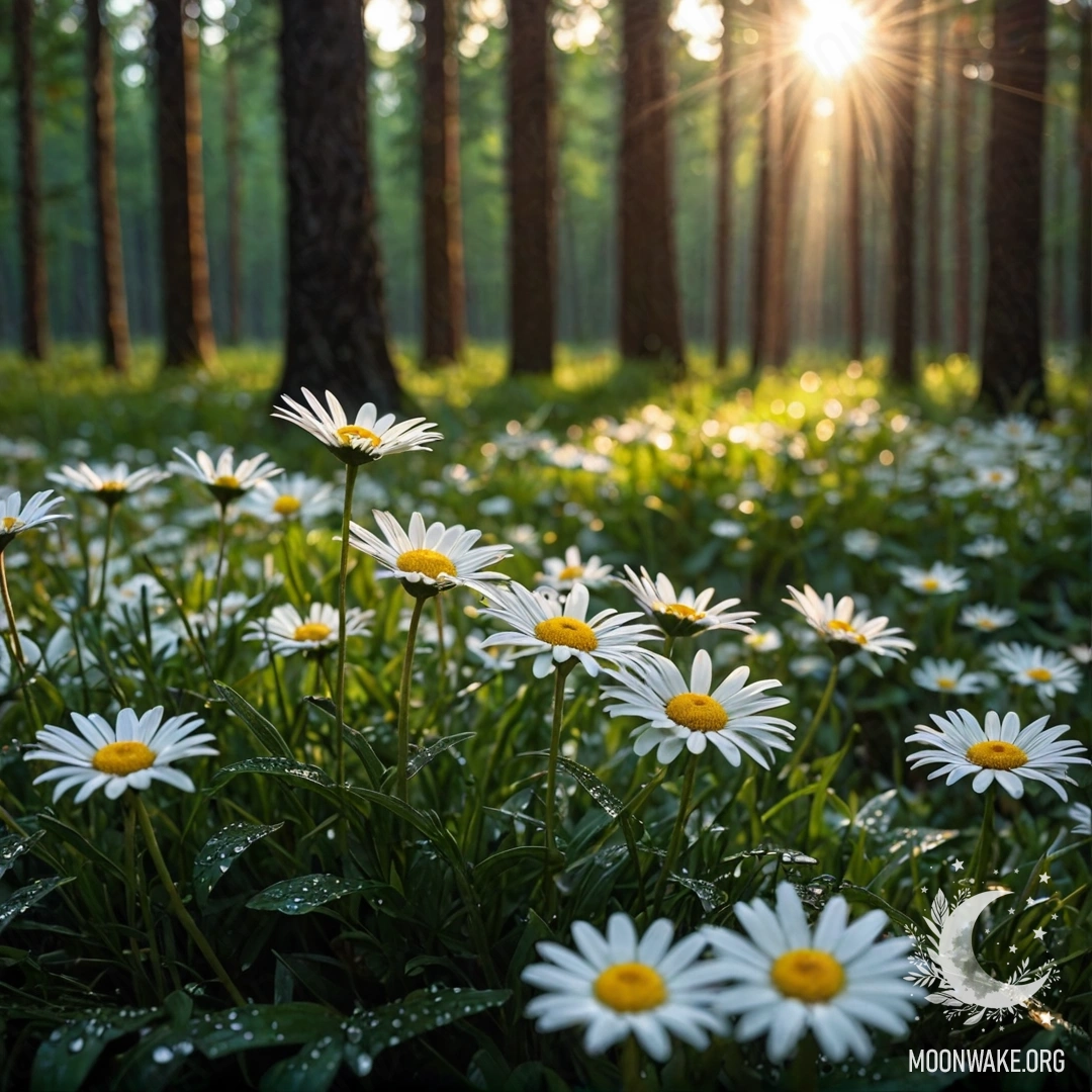 Старый деревянный стол с банкой цветов и размытыми огоньками гирлянды на фоне ночного неба.