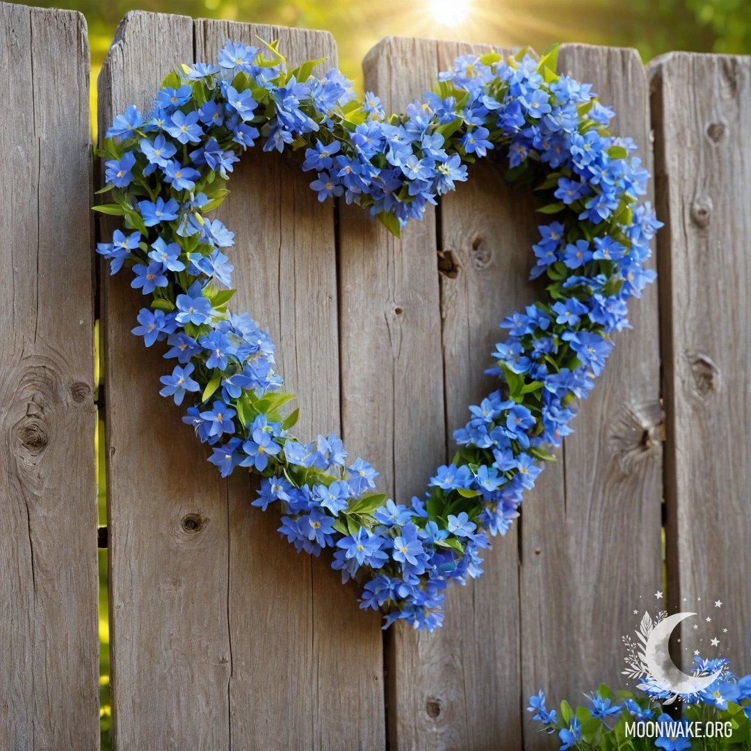 На старом деревянном подоконнике стоит металлический чайник с узорами и ромашками, на фоне заката.