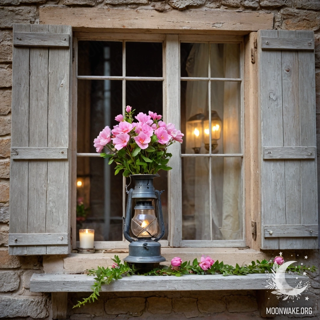 Ребёнок с радостью нюхает букет цветов.