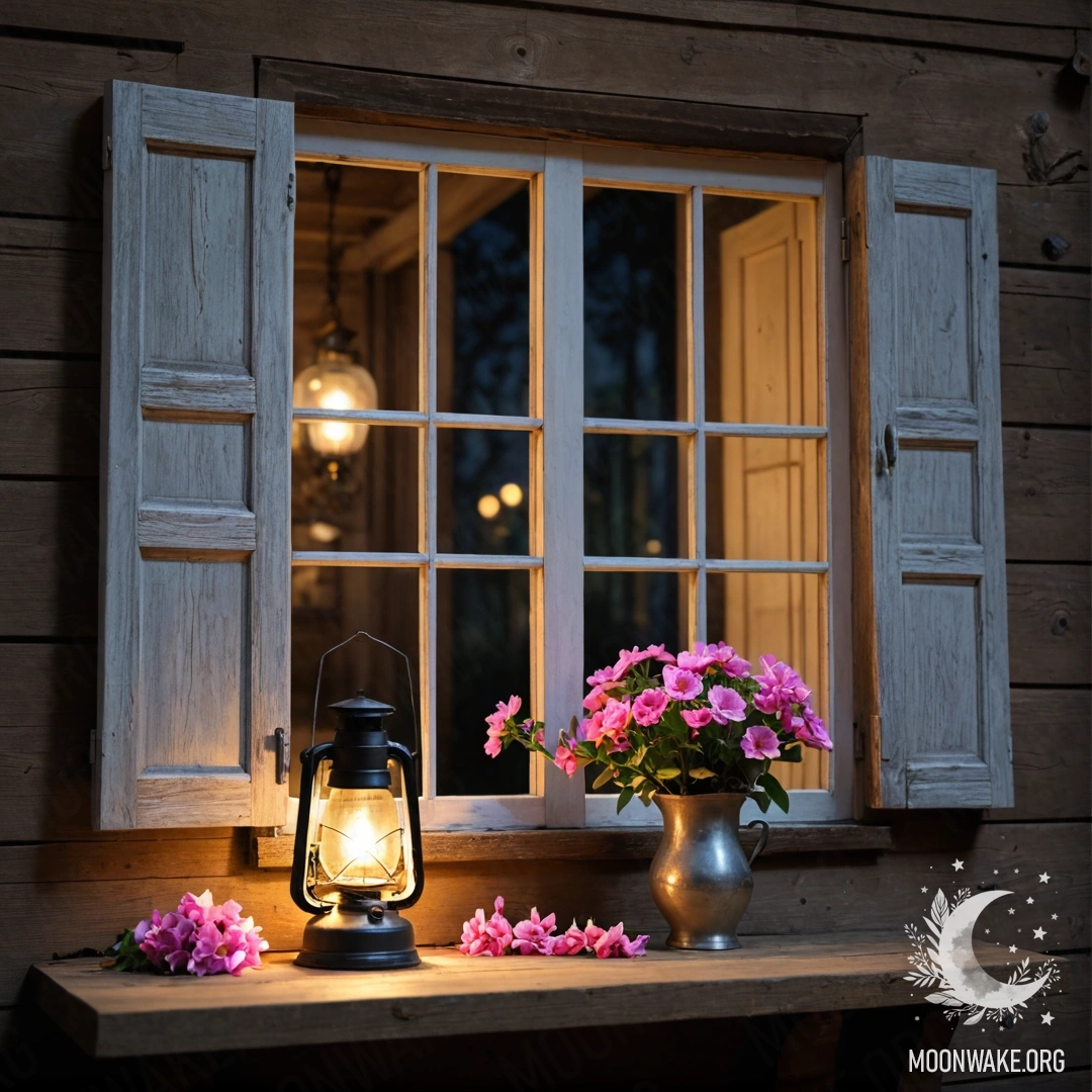 Ребёнок, вдыхающий аромат букета цветов, залитого солнечными лучами.