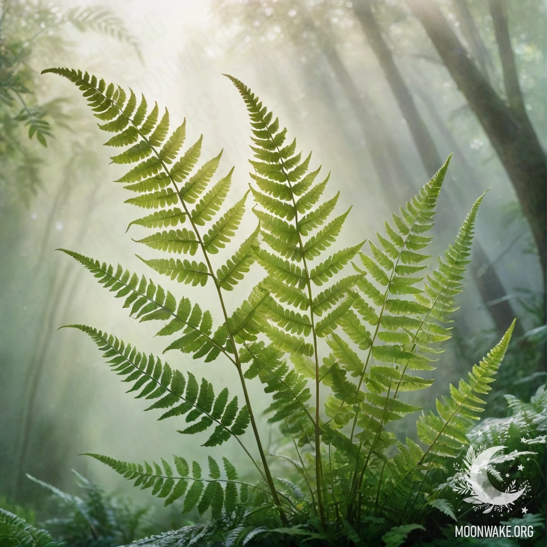 Спокойная сцена с нежными цветами делфиниума на закате в насыщенных кофе-оттенках.