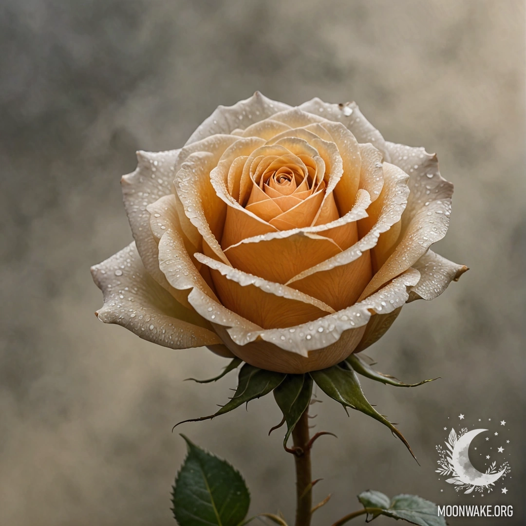 Загадочный пейзаж, окутанный туманом, создающий атмосферу покоя.