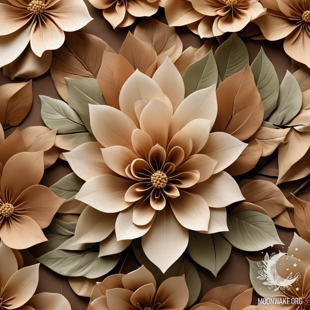 Яркий текстильный цветок с детализированными лепестками, листьями и стеблем, выполненный полностью из ткани.