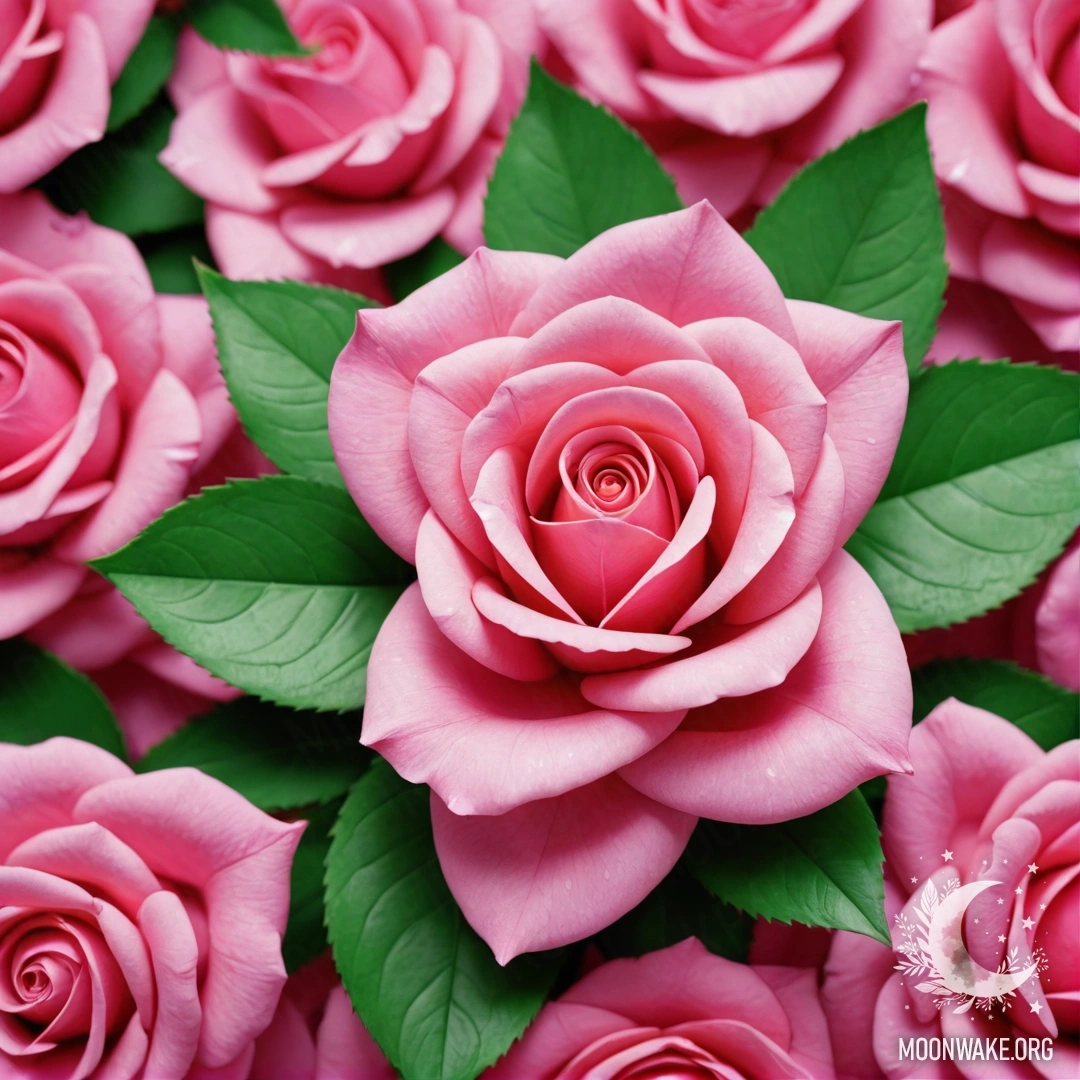 Сказочная роза, полностью выполненная из резины, с нежными резиновыми лепестками и листьями.