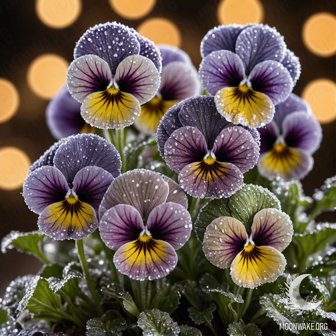 Минималистичная композиция из цветов магнолии с каплями росы, расположенная в корзине небесно-голубого цвета.