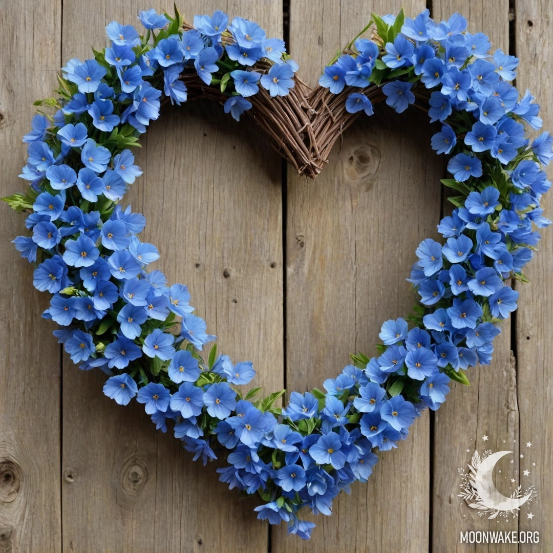 Деревянный подоконник с старой потрепанной книгой и серой вазой с розовыми цветами, освещённый мягким ночным светом.