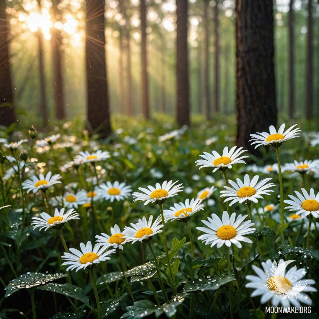Старый деревянный стол с вазой, наполненной букетом цветов, на фоне вечернего неба с засветками от гирлянды света.