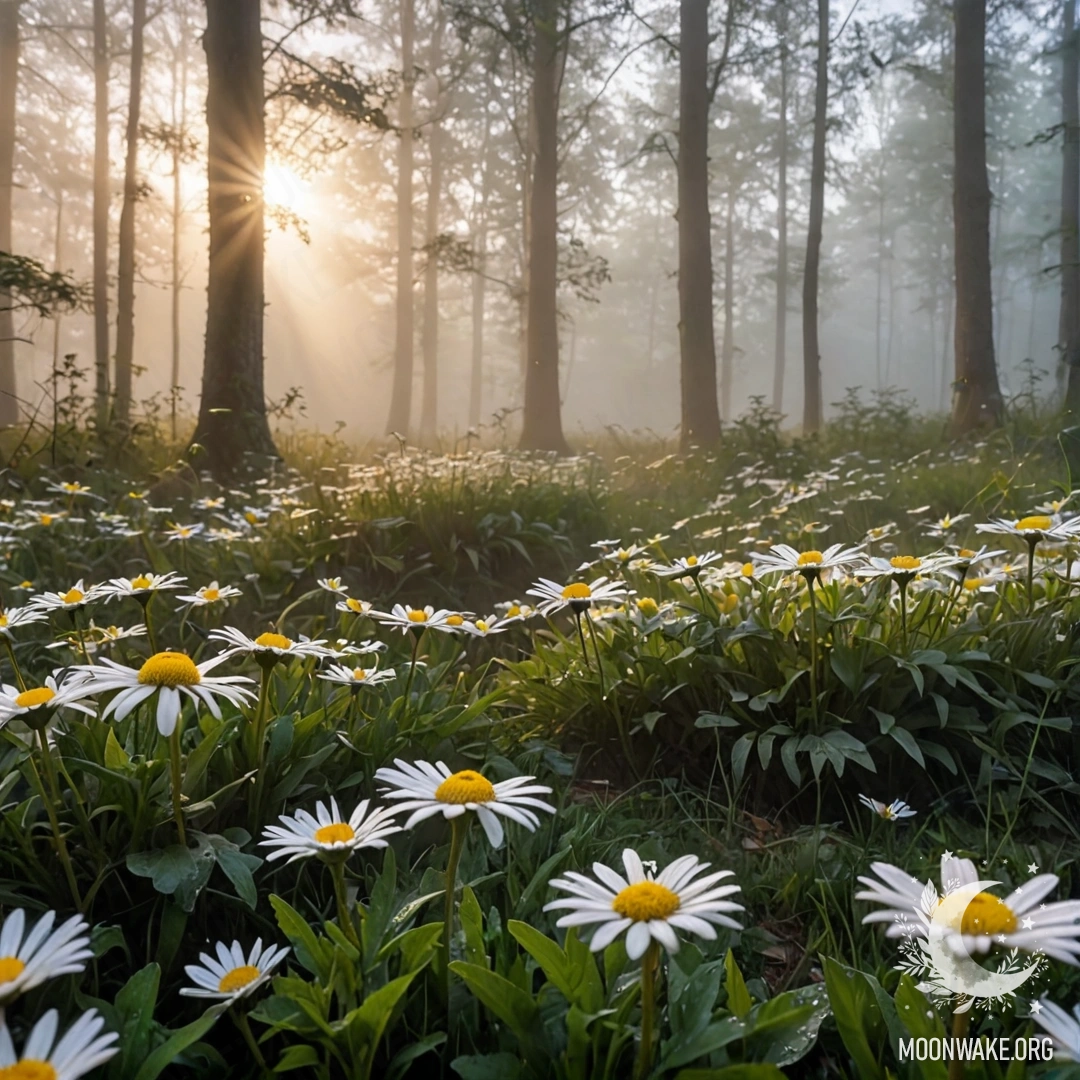 Абстрактное изображение потрескавшейся двери, украшенной веточками с цветами на ручке на закате.