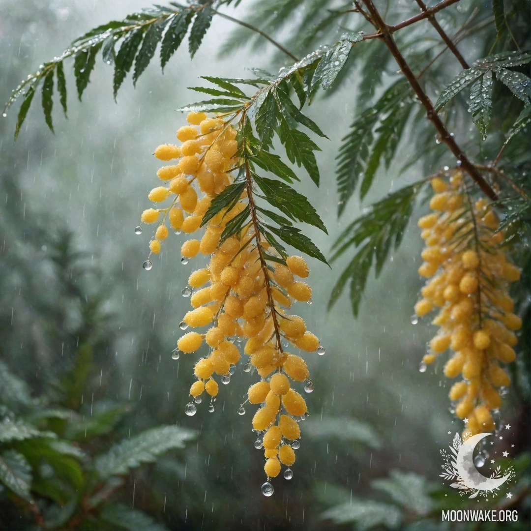 Нежный напиток мимоза в туманной атмосфере с ринестонами цвета кофе.