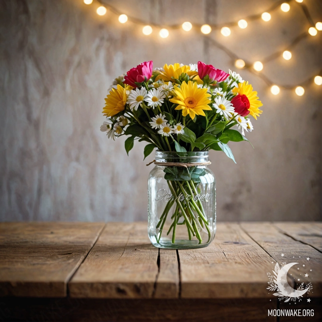 Стопка винтажных книг и букет роз в саду ночью.